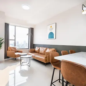 Min' - Rivergate Downtown Bui Vien - Free Pool Appartement Ho Chi Minh-stad